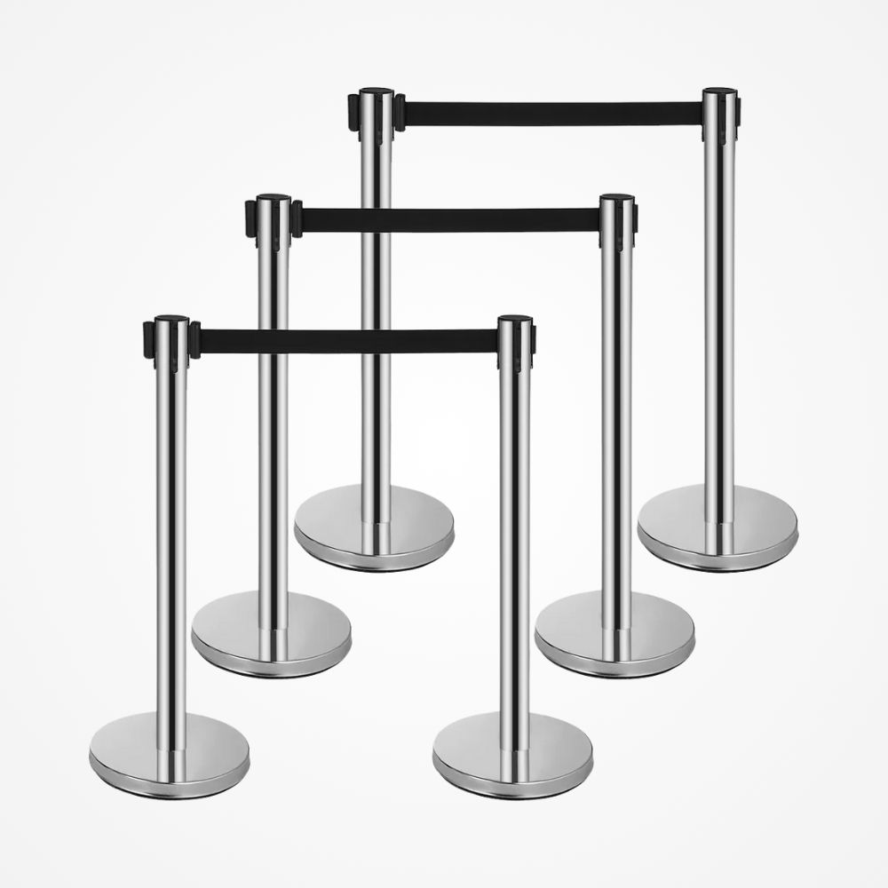 Moderný bezpečnostný bariérový systém na efektívnu organizáciu priestoru