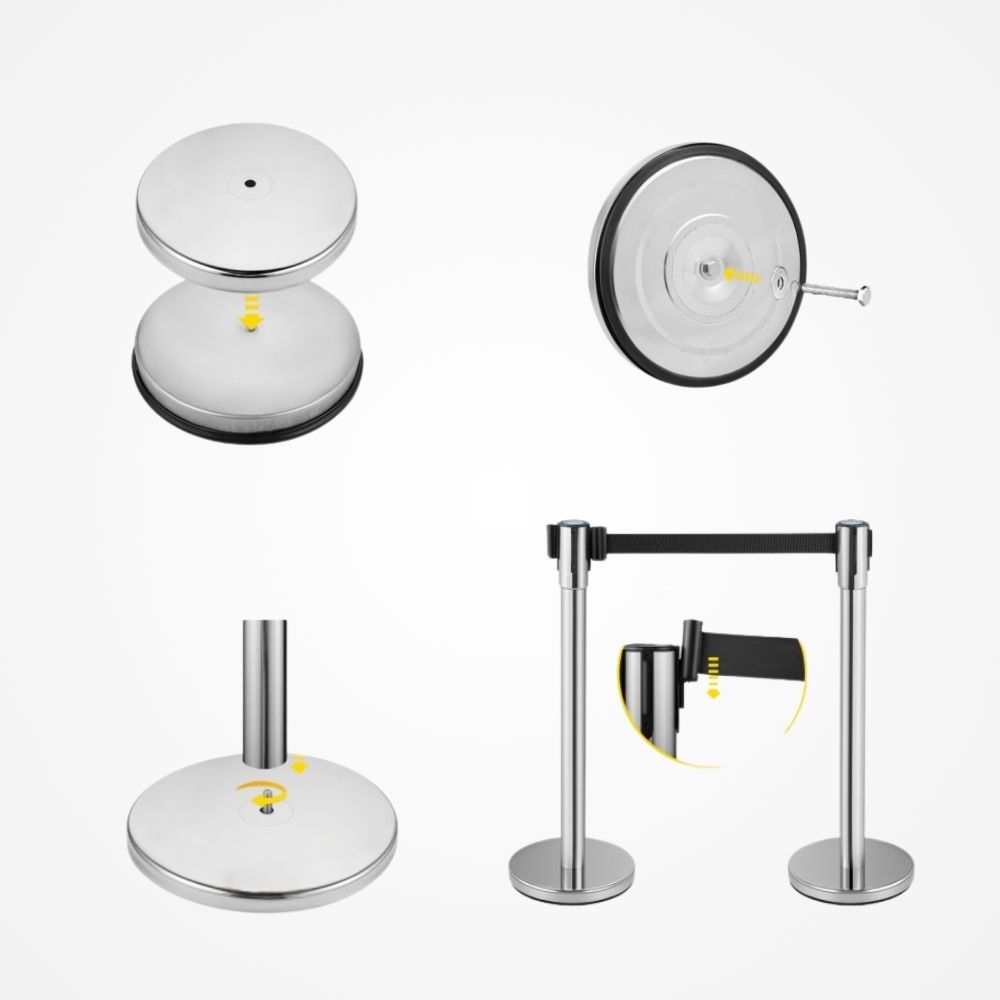 Bariérový systém s výsuvným popruhom – profesionálna kontrola priestoru