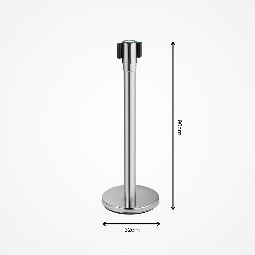 Bariérový systém s výsuvným popruhom – profesionálna kontrola priestoru