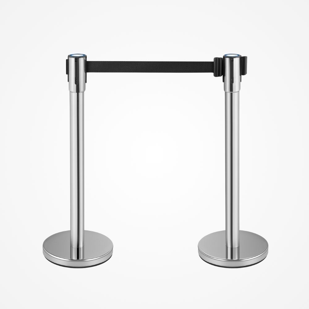 Bariérový systém s výsuvným popruhom – profesionálna kontrola priestoru