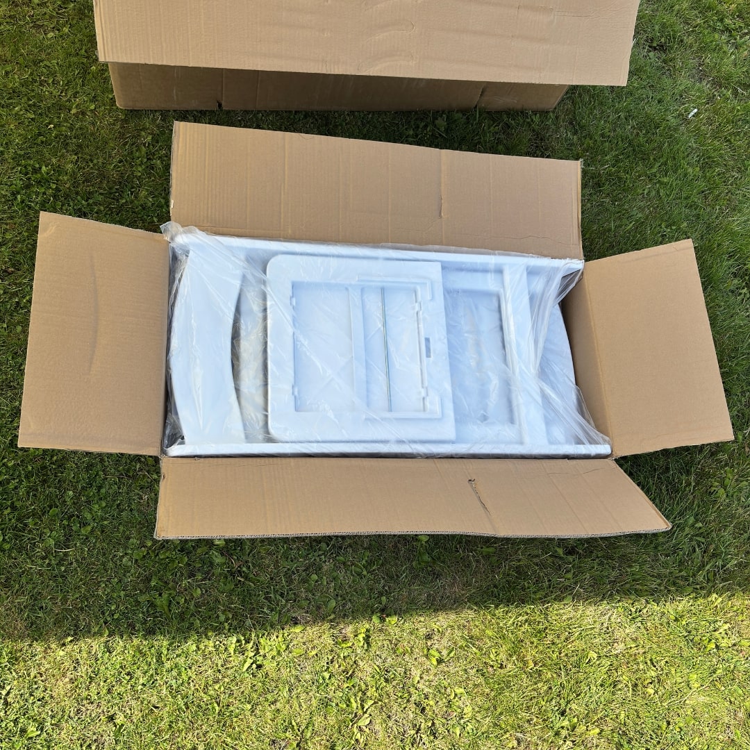 Skladacia Stolička s Mäkkým Sedadlom, 4ks