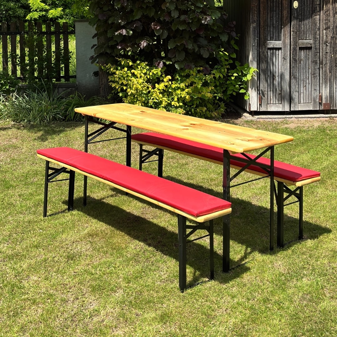 Poduška na pivný set – červená