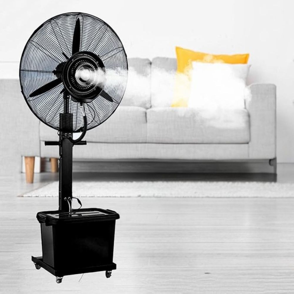Priemyselný elektrický ventilátor s vodným zmáčkaním