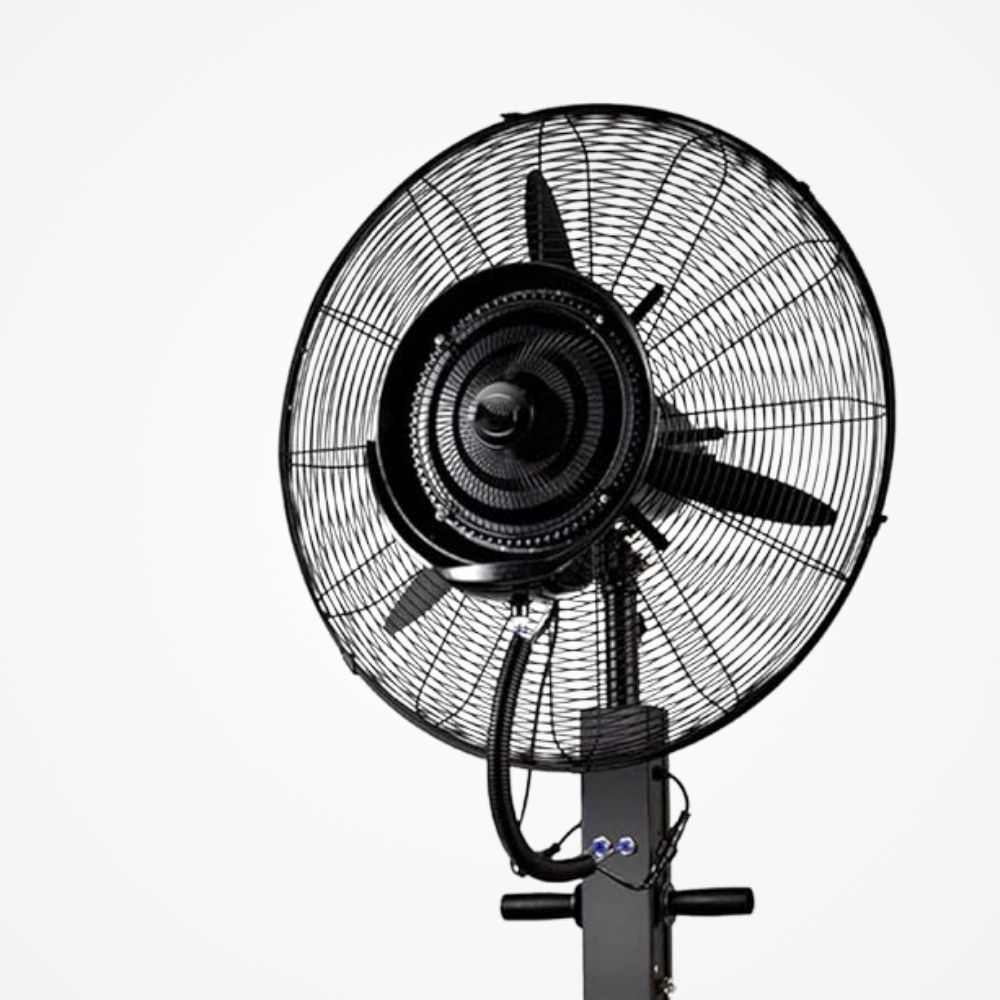 Priemyselný elektrický ventilátor s vodným zmáčkaním