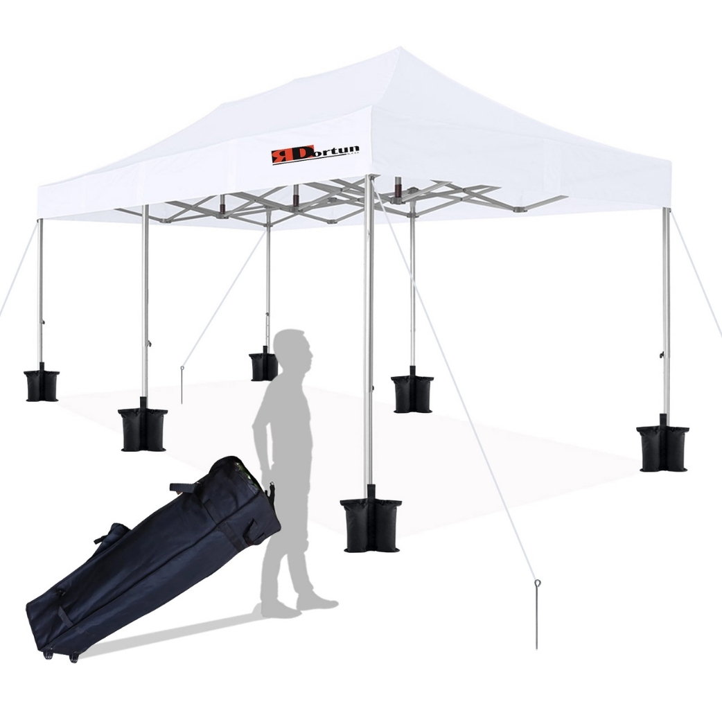 Hliníkový nožnicový stan 3x6 m – vodeodolný a vetruodolný