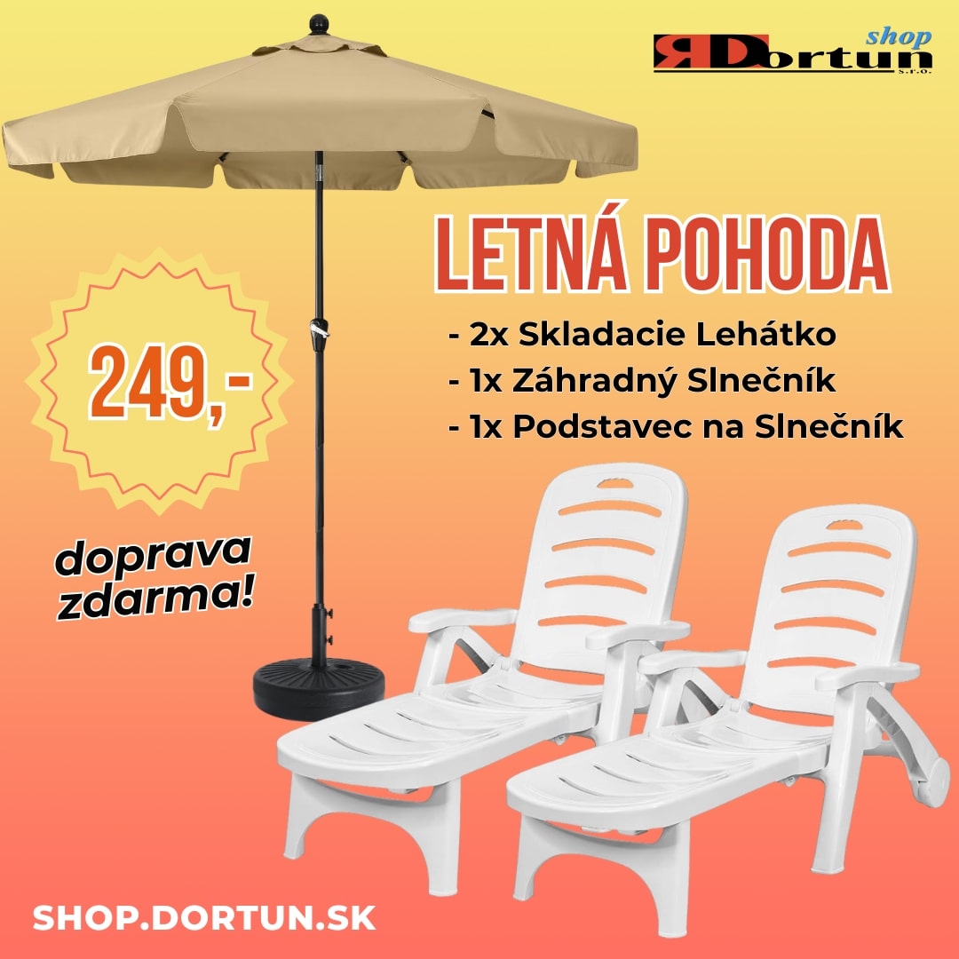 Letná pohoda: Záhradný set