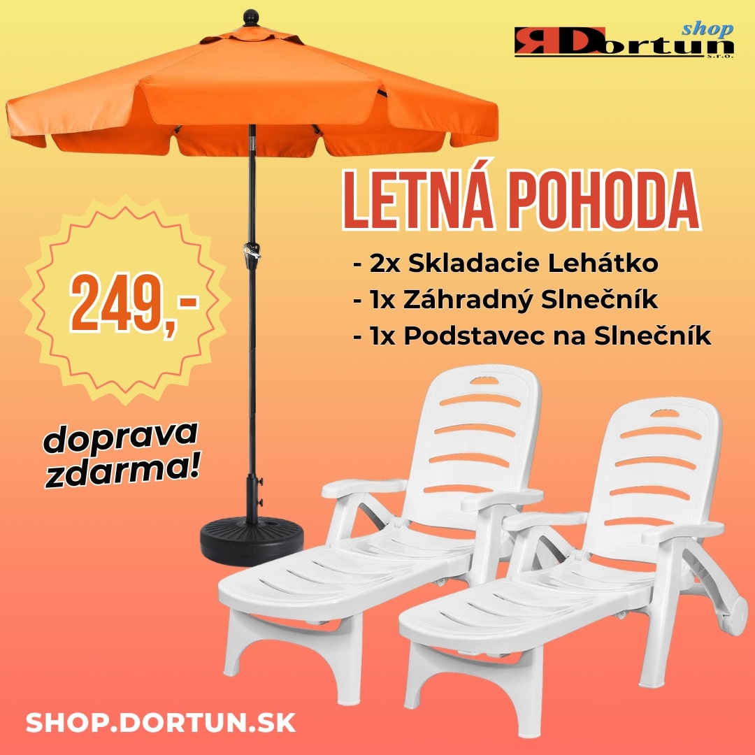 Letná pohoda: Záhradný set