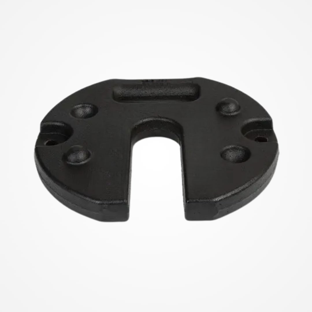 Liatinové závažie 10 kg na upevnenie nohy party stanu alebo altánku