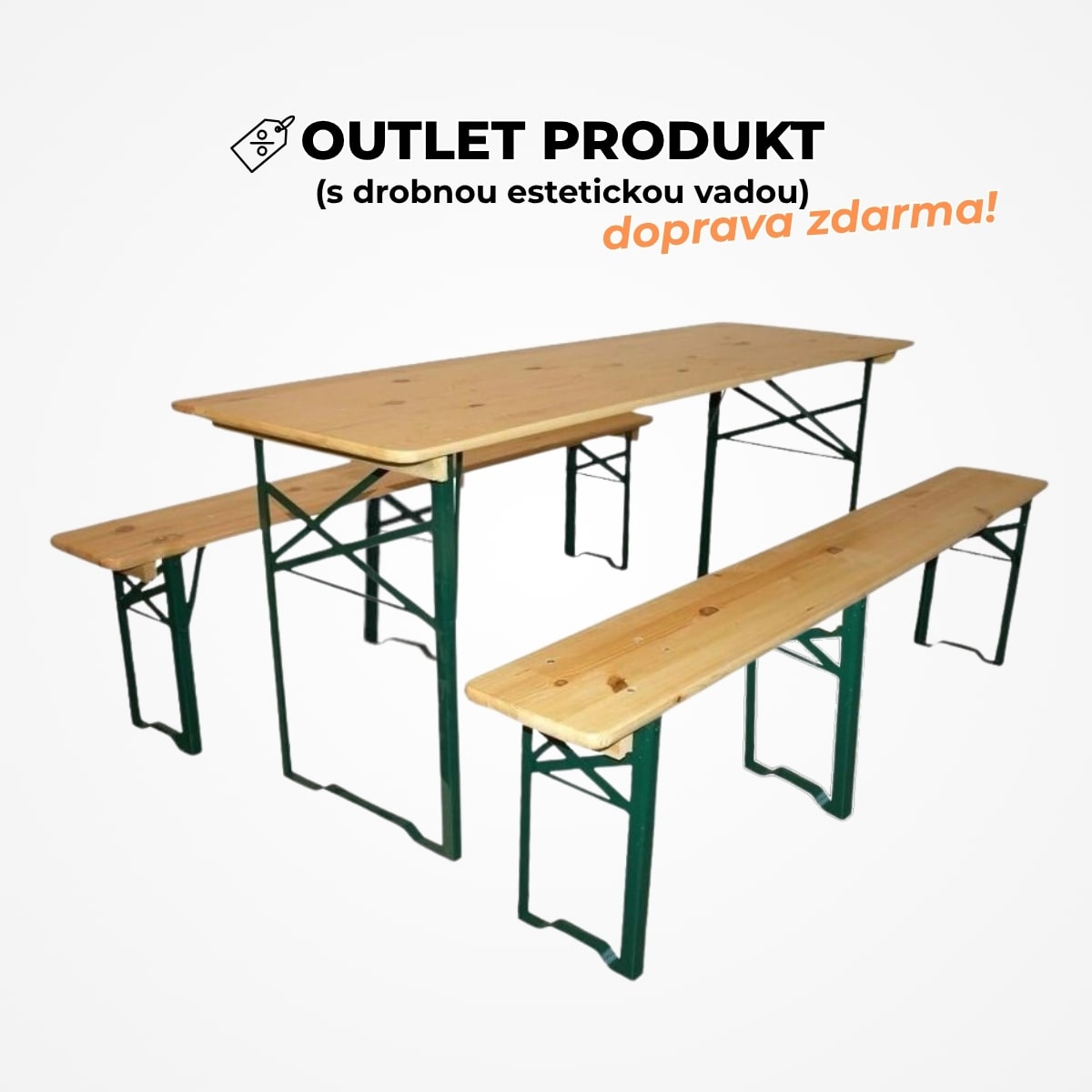 Pivný Set PROFI 220 cm – OUTLET