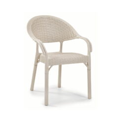 Terasové kreslo Bambu cappuccino