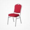 Banketová Stolička - Bordové so Zlatým Rámom