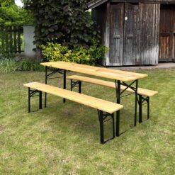 Pivný set klasik 180 cm in the garden
