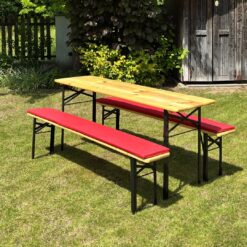 Poduška na pivný set – červená