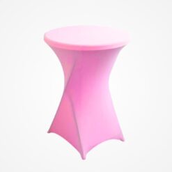 Elastický Poťah na Koktailový Stôl 80 x 110 cm - 180gsm - Ružový