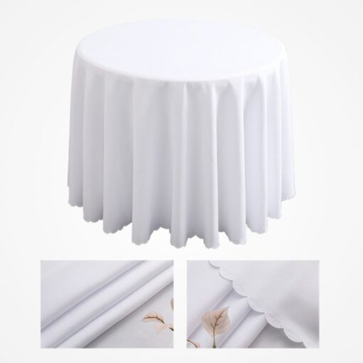 Polyesterový Okrúhly Obrus 3,0 m – Elegantná Ochrana pre Stôl