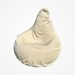 Slzovitý sedací vak – ergonomický dizajn pre maximálne pohodlie - pieskova