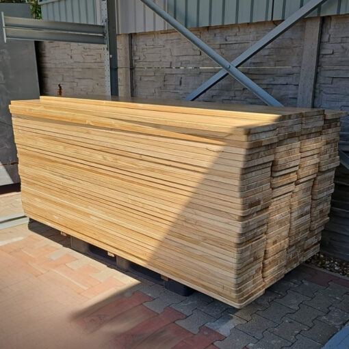 Náhradná lavicová doska a Stolová doska na pivný set 200x25 cm zo smrekového dreva, lakovaný povrch