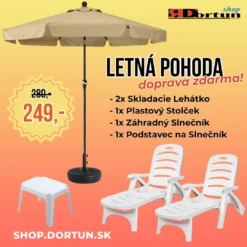 Letná pohoda: Záhradný set